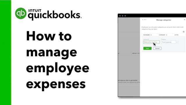 QuickBook employee expense