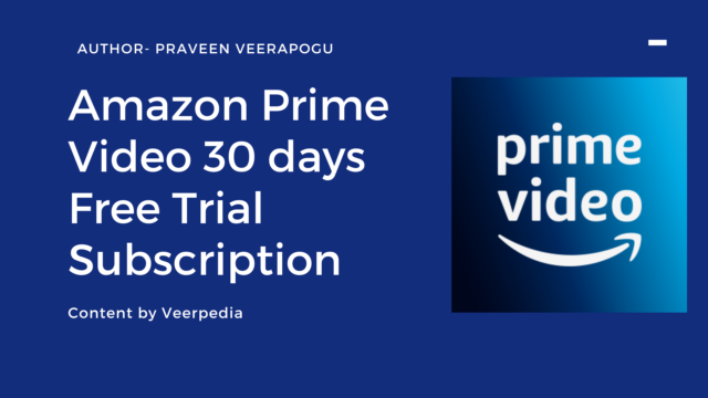 Free trials for Amazon Prime