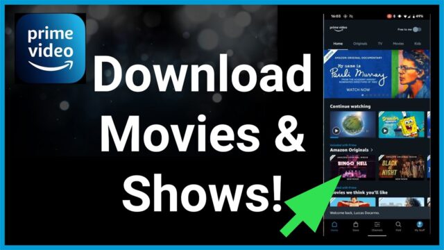 Amazon Prime Video download movies