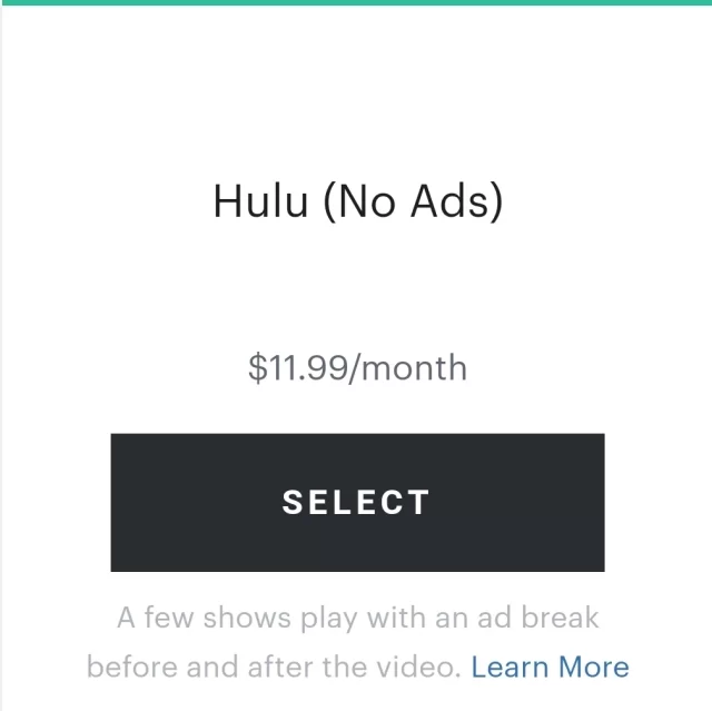 Hulu with ads vs without ads